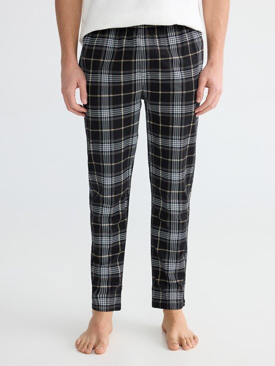 Pijama Alt SİYAH BASKILI