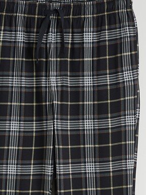 Pijama Alt SİYAH BASKILI
