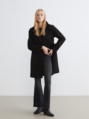 Kaşe Kaban YENİ SİYAH