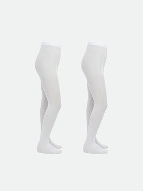 Külotlu Çorap PARLAK BEYAZ