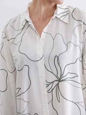 Gömlek HAKİ BASKILI