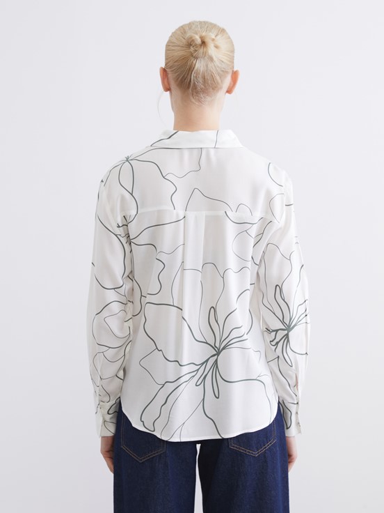 Gömlek HAKİ BASKILI