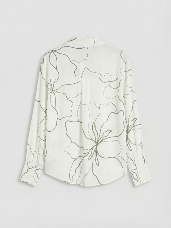 Gömlek HAKİ BASKILI