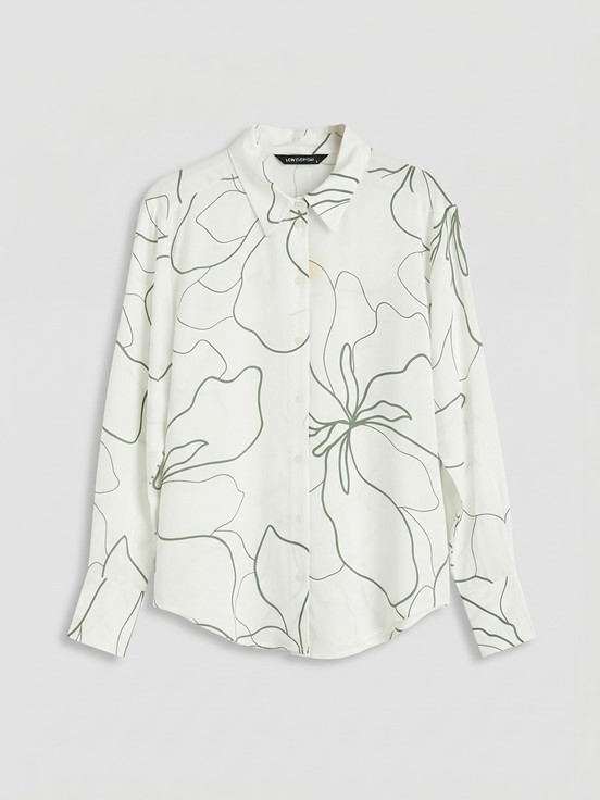 Gömlek HAKİ BASKILI