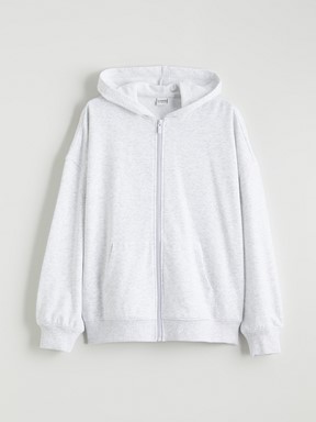 Fermuarlı Sweatshirt YENİ SİYAH