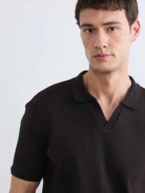 Tişört KOYU KAHVERENGİ