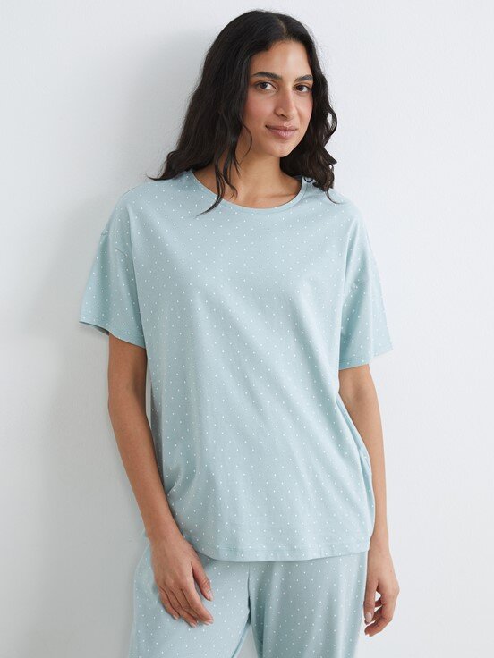 Pijama Takım YEŞİL BASKILI