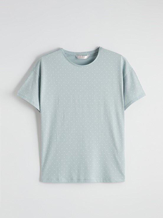 Pijama Takım YEŞİL BASKILI