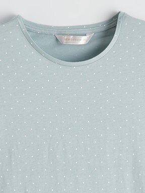 Pijama Takım YEŞİL BASKILI