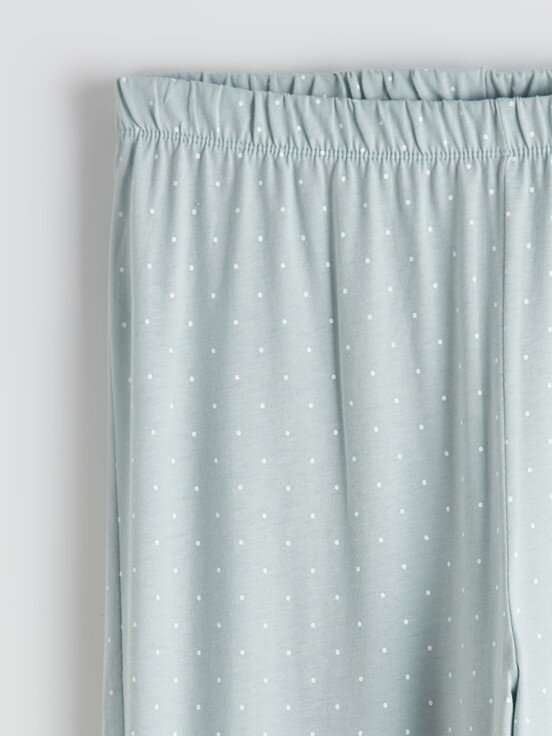 Pijama Takım YEŞİL BASKILI