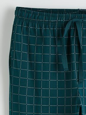 Pijama Alt MAVİ BASKILI