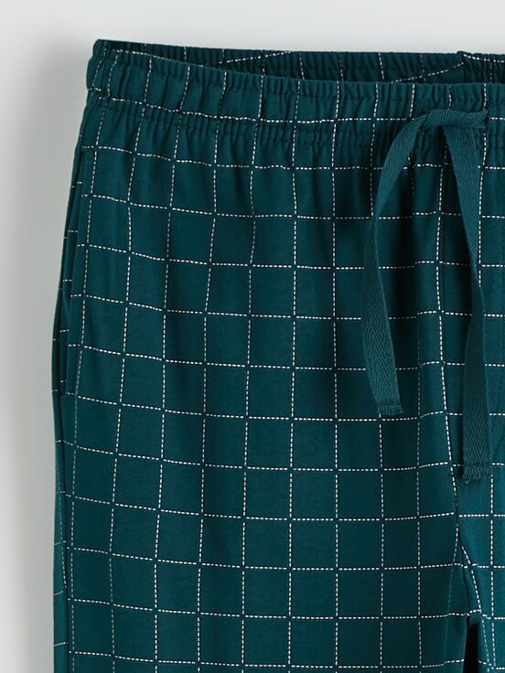 Pijama Alt MAVİ BASKILI