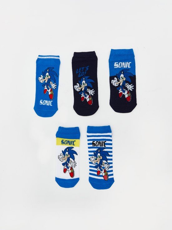 Patik Çorap KARIŞIK RENK İPLİĞİ BOYALI