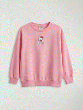 Sweatshirt PEMBE LEYLAK