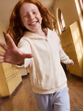 Fermuarlı Sweatshirt KREM RENGİ