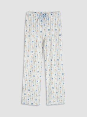 Pijama Takım EKRU BASKILI