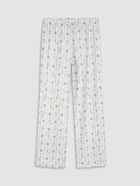 Pijama Takım EKRU BASKILI