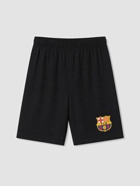 Şortlu Pijama Takımı AÇIK BORDO BASKILI