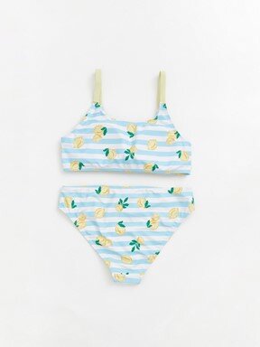 Bikini MAVİ ÇİZGİLİ