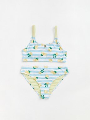 Bikini MAVİ ÇİZGİLİ