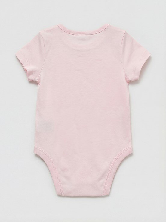 Çıtçıtlı Body KREM BASKILI