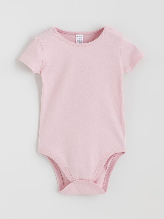 Çıtçıtlı Body KREM BASKILI