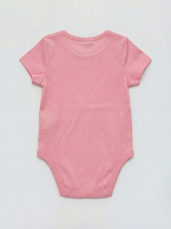 Çıtçıtlı Body KREM BASKILI