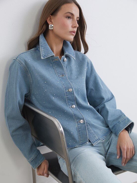 Jean Ceket ORTA İNDİGO RODEO