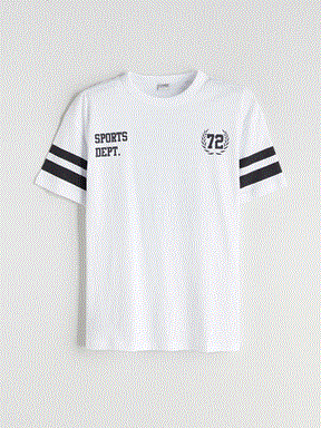 Tişört BUXE BEYAZI