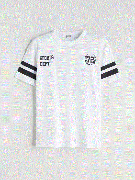 Tişört BUXE BEYAZI