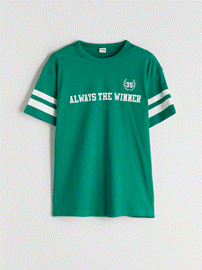 Tişört ORTA YEŞİL