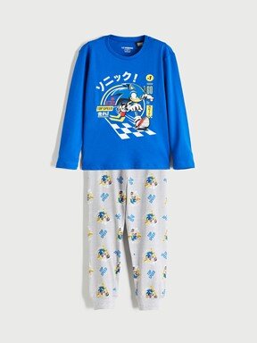 Pijama Takım ORTA MAVİ