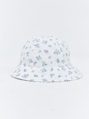 Bucket Şapka EKRU BASKILI