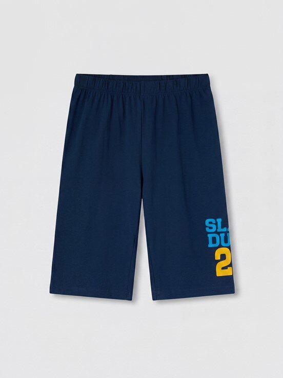 Şortlu Pijama Takımı LACİVERT