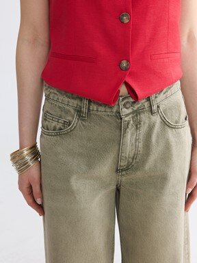 Jean Pantolon HAKİ