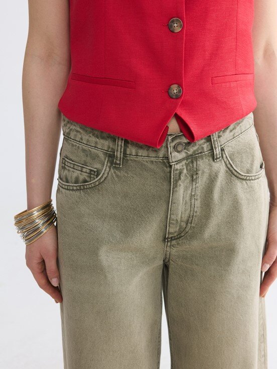 Jean Pantolon HAKİ