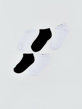 Patik Çorap KARIŞIK RENK İPLİĞİ BOYALI