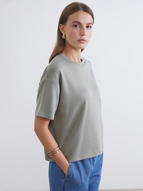 Tişört AÇIK KAHVERENGİ