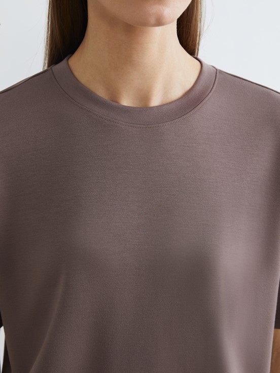 Tişört AÇIK KAHVERENGİ