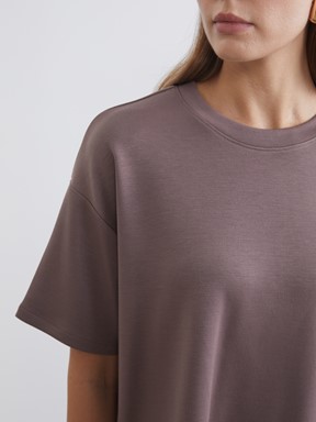 Tişört AÇIK KAHVERENGİ