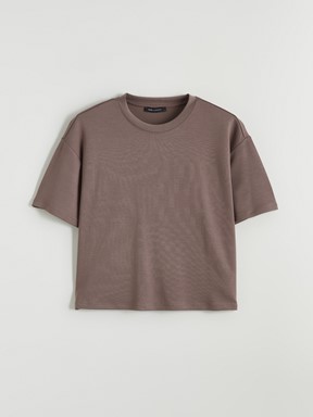 Tişört AÇIK KAHVERENGİ