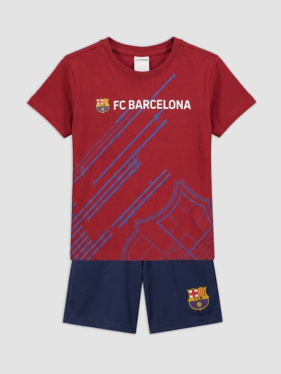 Şortlu Pijama Takımı AÇIK BORDO