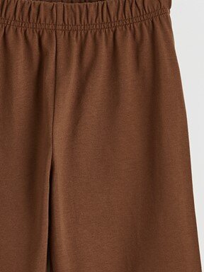 Şortlu Pijama Takımı EKRU BASKILI