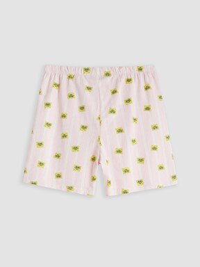 Pijama Takım PEMBE BASKILI