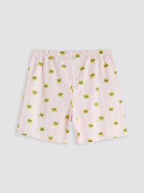 Pijama Takım PEMBE BASKILI