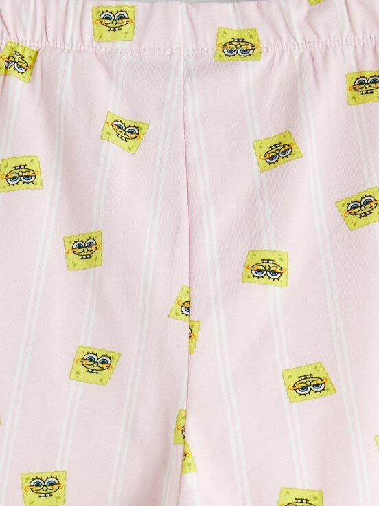 Pijama Takım PEMBE BASKILI