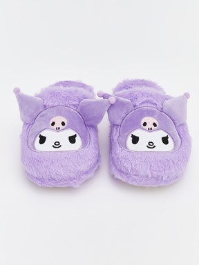 Ev Terliği MOR BASKILI