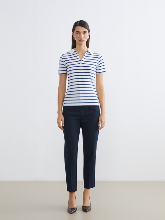 Tişört LACİVERT ÇİZGİLİ