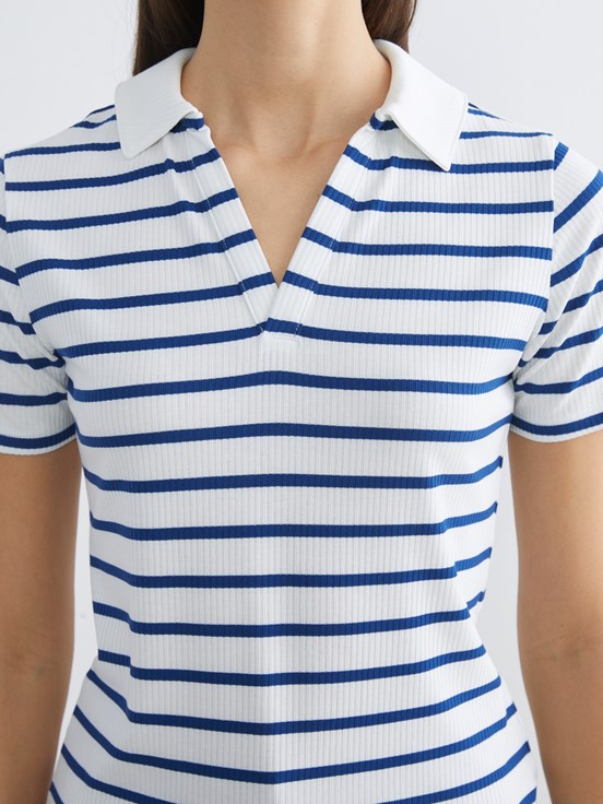 Tişört LACİVERT ÇİZGİLİ