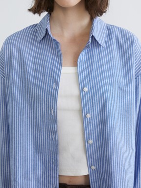 Gömlek MAVİ ÇİZGİLİ